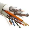 Буквенные обозначения кабельных изделий и области их применения