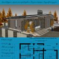 Проект дома шале, проекты современных домов в европейском стиле, услуги архитектора