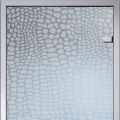 Межкомнатные цельно стеклянные двери АКМА, серия "Satin" - Аллигатор